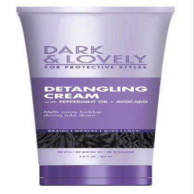 Aidlisi Dark & Lovely Protective Styles Detangling Cream (Pack of 2)