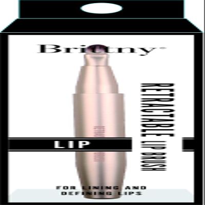 Brittny Cosmetic Brush Retractable Lip (Pack of 2)