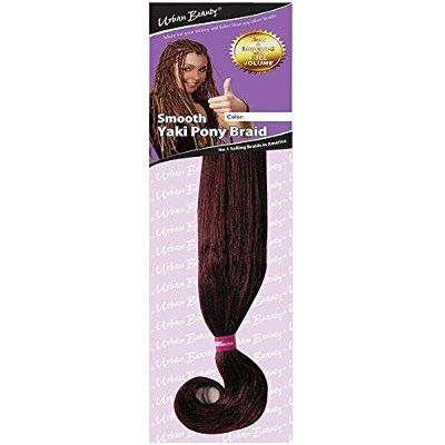 SYN YAKI PONY BRAID-#2 (Pack of 6)