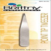 Brittny Tweezer - Deluxe Point Tip (Pack of 3)