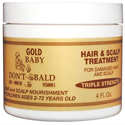 Baby Don't Be Bald Gold Hair&Scalp Treatment (Pack of 2)
