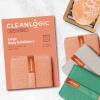 Cleanlogic Bath and Body Exfoliating Body Scrubber, Large Exfoliator Tool for Smooth and Softer Skin, Daily Skincare Routine, Assorted Colors, 3 Count Value Pack view 2