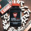 Beard Octane Beard Fuel - Beard Hair Growth Vitamin Complex with Biotin, Vitamin A, Vitamin C - 30-Day Supply - Healthy, Strong, Faster, Thick Beard Growth - Made in The USA view 4