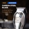 SUPRENT PRO Professional Hair Clippers for Men- Hair Cutting Kit & Zero Gap T-Blade Trimmer Combo- Cordless Barber Clipper Set with LED Display for Mens Gifts (Silver) view 3