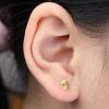 4 Pack Self Ear Piercing Gun Kit, Disposable Self Ear Piercing Gun Kit with Earring Studs Safety Ear Piercing Gun Kit Tool (Gold) view 3