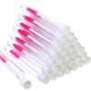 60 Pieces Mascara Wand Tube Set 30 Diamond Empty Eyelash Brush Tubes Spoolies 30 Mascara Wand Lash Extension Brushes Applicators Makeup Tools (110 mm, Iridescent) view 1
