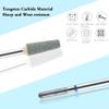 URAQT Nail Drill Bits Set, 10 pcs Electric Nail Drill Bits Kit 3/32", Professional Cuticle Polishing Bits for Acrylic Gel Nails, Electric Nail Files Manicure Pedicure Drill Tool view 3