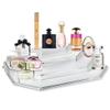 Acrylic Mini Perfume Organizer & Mini Scented Oils Organizer Vanity Display Case 4 Tier Storage Travel Size Rollerball Beauty Perfume Bottles Refillable Tray (2) view 2