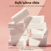 AKOAK 450 Pcs Ultra Thin Makeup Cotton Lint-Free Makeup Remover Cotton Square Cleansing Cotton Pad Nail Wipes Facial Eye Makeup Wipes Clean and Care for Facial Makeup Remover Skin view 3