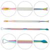 3Pcs/Set Cuticle Nippers Nail Cutter Nippers Stainless Steel Cuticle Pusher Cuticle Nipper Feet Care view 2
