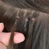 Drasawee Pre Bonded I Tip Hair Extensions Human Hair Body Wavy Stick Tip Human Hair Extension Real Human Hair for Women 20'' 100g 12# Light Brown view 4