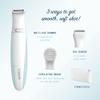 Conair Ladies All-In-One Personal Groomer, Trimmer, Foil Shaver for Women and Exfoliating Brush view 2