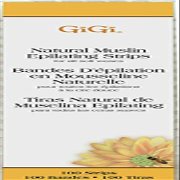 Gigi Natural Muslin Epilating Strips Small (Pack of 2)