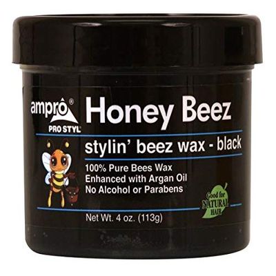 Ampro Honey Beez Wax [Black] (Pack of 4)