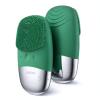 Facial Cleansing Brush, 3-in-1 Electric Silicone Face Scrubber, Vibrating Massager, IPX7 Waterproof, USB Rechargeble Pore Brush for Deep Cleanning, Blackhead Remover, Exfoliating (Green) view 1