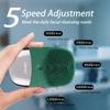 Facial Cleansing Brush, 3-in-1 Electric Silicone Face Scrubber, Vibrating Massager, IPX7 Waterproof, USB Rechargeble Pore Brush for Deep Cleanning, Blackhead Remover, Exfoliating (Green) view 4