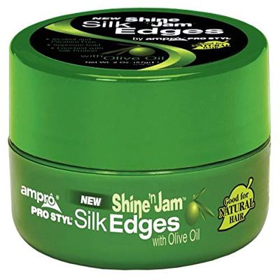 Ampro Shine 'N Jam Silk Edges With Olive (Pack of 2)