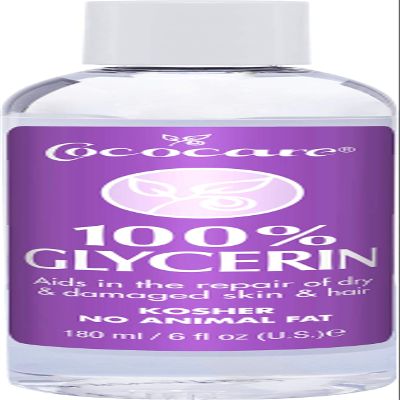 Cococare 100% Glycerin - Pack of 2 - Glycerin for Beauty Care - 6 fl oz