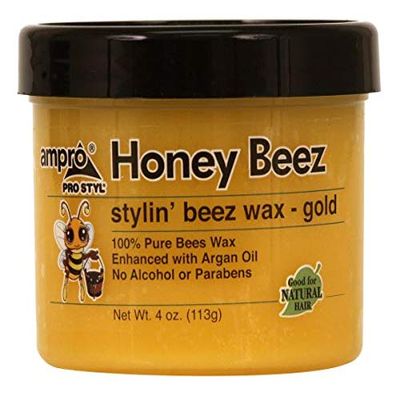 AmPro Honey Beez Wax [Gold] (Pack of 3)
