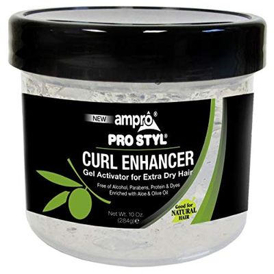 Ampro Curl Enhancer Gel Activator Extra Dry With Olive (Pack of 4)