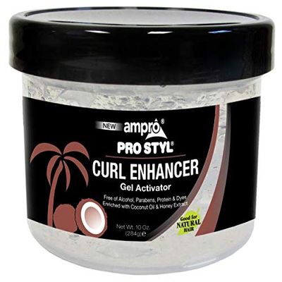 AmPro Curl Enhancer Gel Activator Regular With Coconut (Pack of 6)