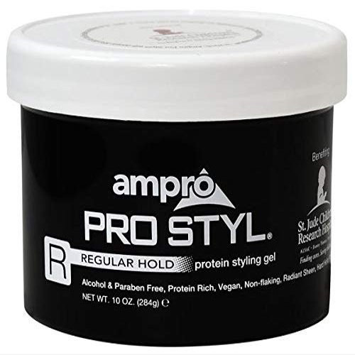 Ampro Gel [Protein Black] Regular (Pack of 1)