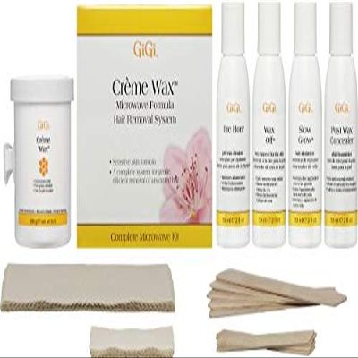 Gigi Creme Wax Microwave Kit (Pack of 2)