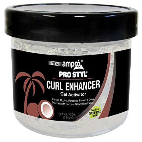 AmPro Curl Enhancer Gel Activator Regular With Coconut (Pack of 4)