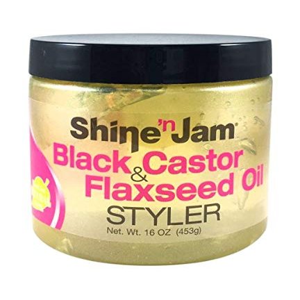 AmPro Shine 'N Jam Black Castor & Flaxseed Oil Styler (Pack of 3)