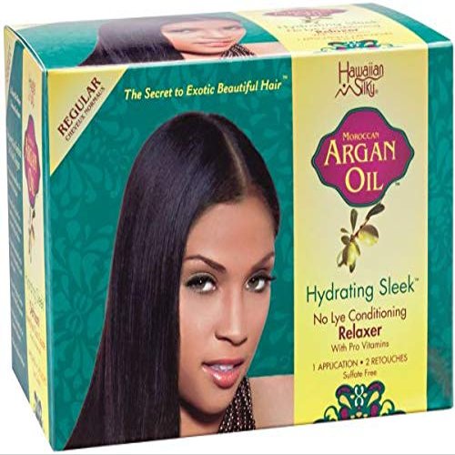 Hawaiian Silky Argan No Lye Kit [Regular] (Pack of 3)
