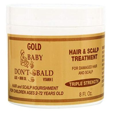 Baby Don't Be Bald Gold Hair&Scalp Treatment (Pack of 3)
