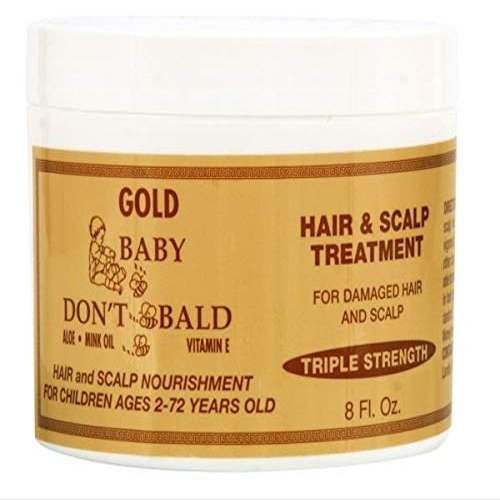 Baby Don't Be Bald Gold Hair&Scalp Treatment (Pack of 3)