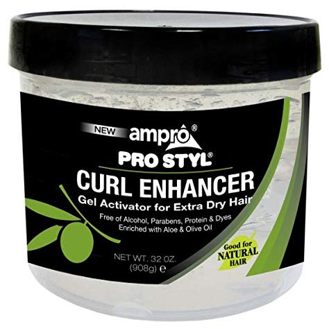 AmPro Curl Enhancer Gel Activator Extra Dry With Olive (Pack of 4)