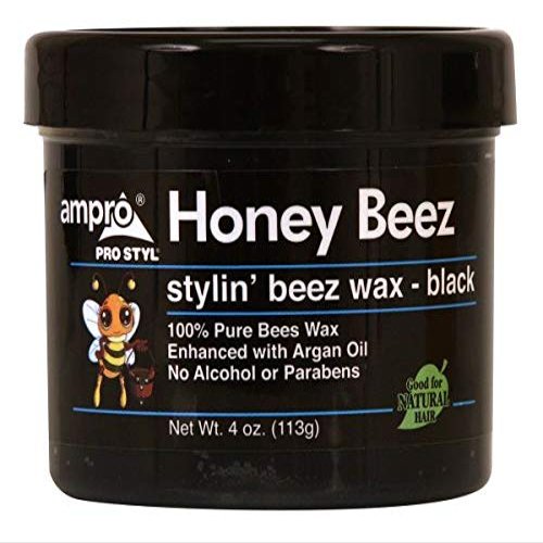 Ampro Honey Beez Wax [Black] (Pack of 3)
