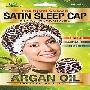 Dream Argan Oil Satin Sleep Cap (Pack of 4)