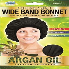 Dream Argan Oil Satin Bonnet Cap[Extra Large] (Pack of 2)