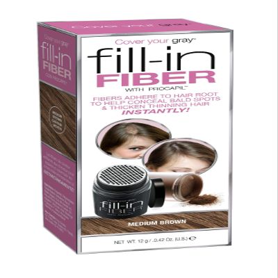 Cover Your Gray Fill-In Fiber - Medium Brown (Pack of 3)