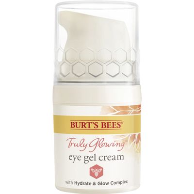 Burt's Bees Truly Glowing Eye Gel Cream Unisex 0.5 oz, White