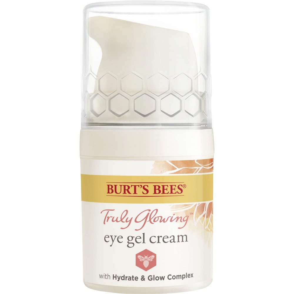 Burt's Bees Truly Glowing Eye Gel Cream Unisex 0.5 oz, White