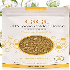 Gigi All Purpose Golden Honee Wax Beads 14Oz (Pack of 4)