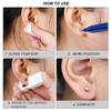 Silmy Ear Piercing Kit - 6 Pack Disposable Self Piercing Gun With Studs and Clean Tool for Nose, Cartilage, Tragus, Helix view 4