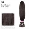 Runway Pocket Bun Ponytail Color 34 - Vivica Fox Wigs 10" Afro Synthetic Hair Extension Drawstring Combs Honeycomb Base view 2
