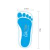 60 Pairs(120feets) Spray Tan Feet Pads Disposable & Economic Blue Feet pads for Spray tanning,Use in Tanning booth,Sunless Tanning at Home or Beauty Salon-Non Slip- Comfortable-Hygienic-Ultra Bronzing view 2