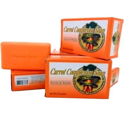 Carrot Complexion Soap Skin Tone Improvement w/Carrot Oil (12 Pack)