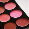 Cream Blush Cosmetics Blush Blusher Makeup-20 Inch By 30 Inch Laminated Poster With Bright Colors And Vivid Imagery-Fits Perfectly In Many Attractive Frames view 1