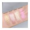 ELESSY Highlighter Makeup Palette, Highly Glitter Pink Highlighter Palette,Natural Shimmer Look Face Highlighter Baked Powder,Easy to apply,Come with Brush -DAWN GLOW view 4