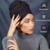 12 Pieces Head Wrap Scarf Stretch Jersey Turban Extra Long Ultra Soft Urban Headwraps for Women Solid Color African Headwear Headband Tie (Set 01) view 2