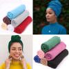 12 Pieces Head Wrap Scarf Stretch Jersey Turban Extra Long Ultra Soft Urban Headwraps for Women Solid Color African Headwear Headband Tie (Set 01) view 4