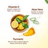 MAMAEARTH Vitamin C Face Wash for Skin Illumination | Gentle & Hydrating Dead Skin Exfoliator with Turmeric | Sulfate & Paraben Free | 8.45 Fl Oz (250ml) view 4