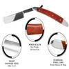 Professional Straight Razor Kit With Strop, Shaving Brush, Leather Strop - Barber Edge Razor Navaja de Barbero view 3